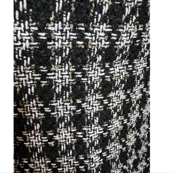 Aqua NWTs Tweed Metallic Mini Dress - Picture 6 of 8